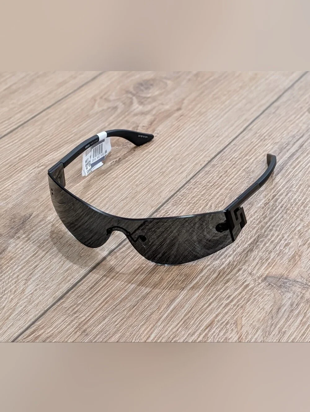 $372 Mens Authentic VERSACE 43MM Rimless Sunglasses Gray